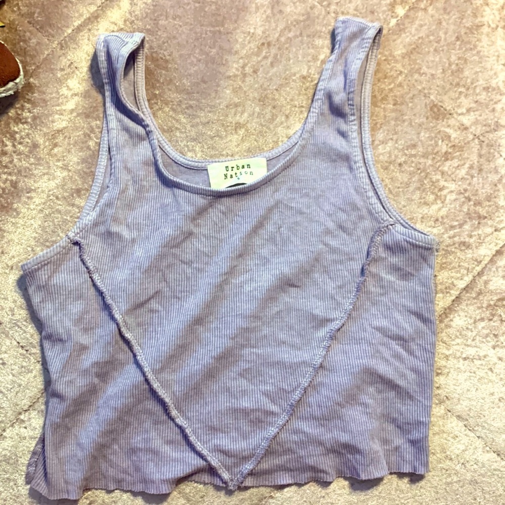 Cropped tank, never worn